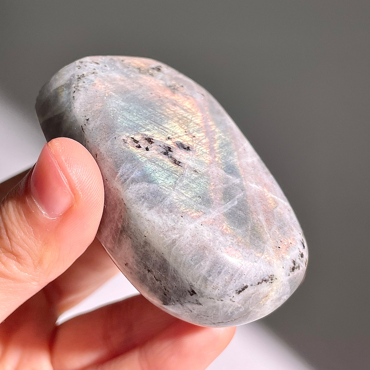 A340◇１点物◇ラブラドライト 不規則◇62×39×26mm◇天然石・鉱物・パワーストーン