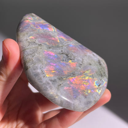 A342◇１点物◇ラブラドライト 不規則◇84×63×34mm◇天然石・鉱物・パワーストーン