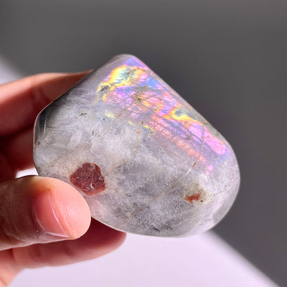 A343◇１点物◇ラブラドライト 不規則◇60×51×25mm◇天然石・鉱物・パワーストーン