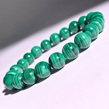 C4◇複数可◇マラカイト ブレスレット◇8mm◇天然石・鉱物・パワーストーン