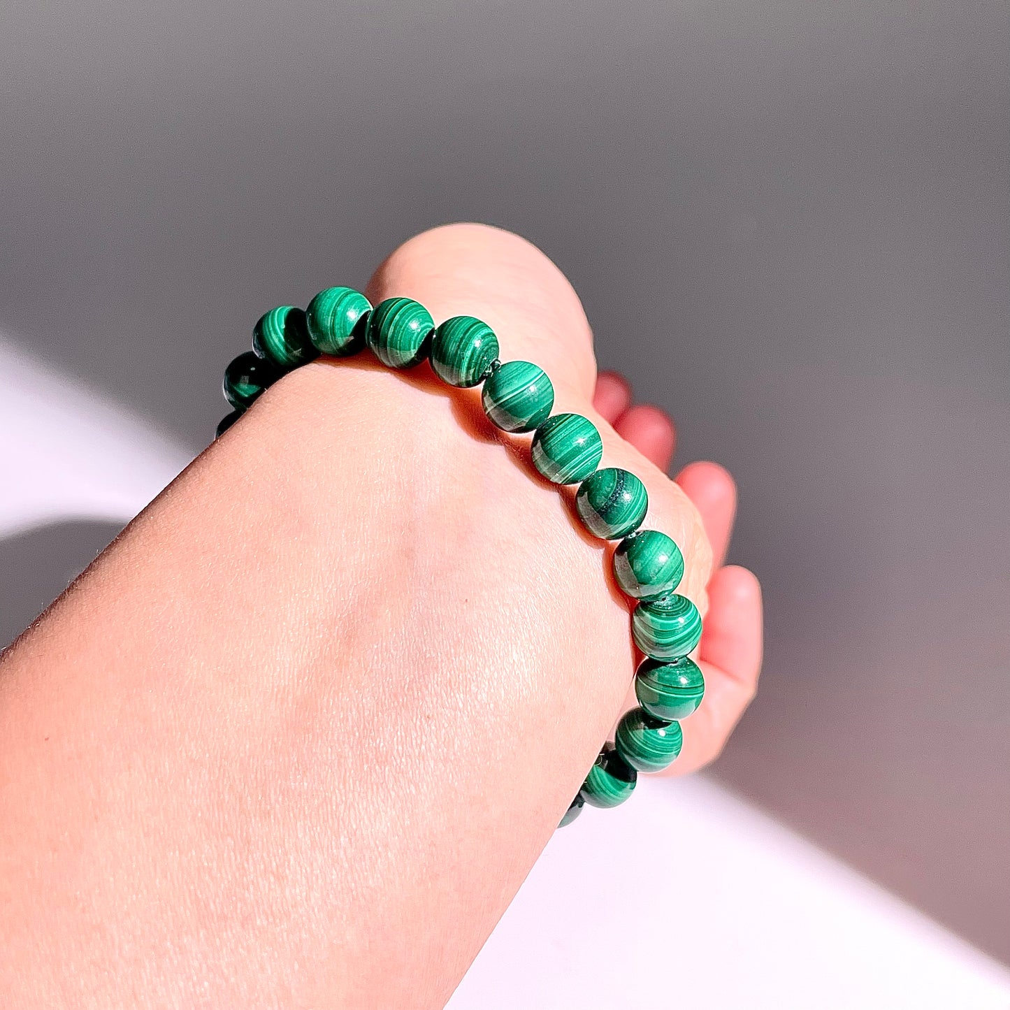 C4◇複数可◇マラカイト ブレスレット◇8mm◇天然石・鉱物・パワーストーン