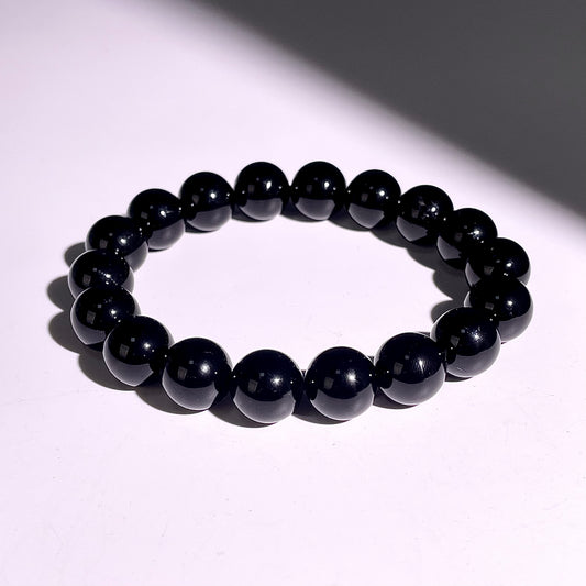 C10◇複数可◇モリオン ブレスレット◇12mm◇天然石・鉱物・パワーストーン