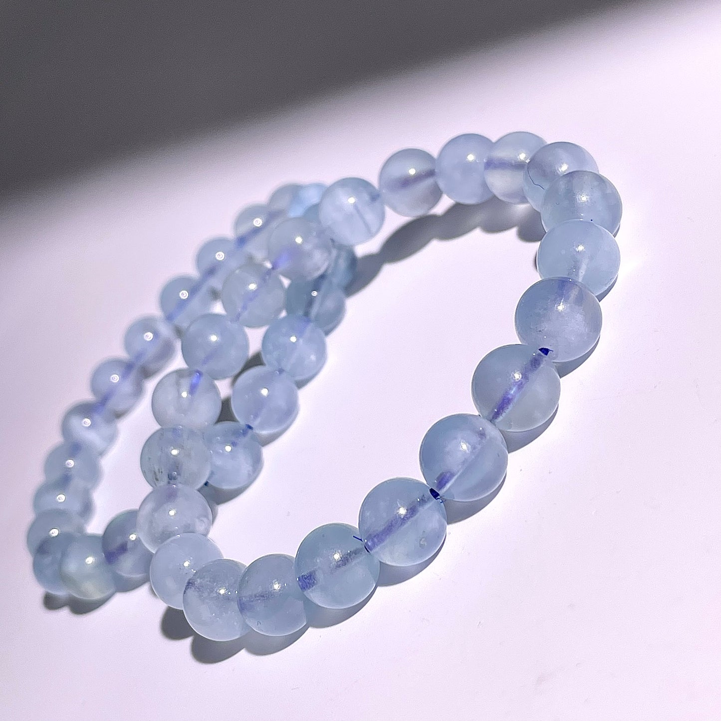 C3◇複数可◇アクアマリン ブレスレット◇9mm◇天然石・鉱物・パワーストーン