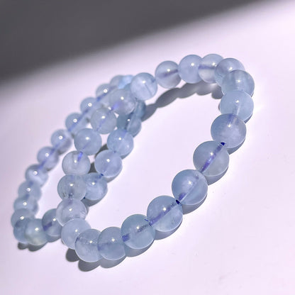 C3◇複数可◇アクアマリン ブレスレット◇9mm◇天然石・鉱物・パワーストーン