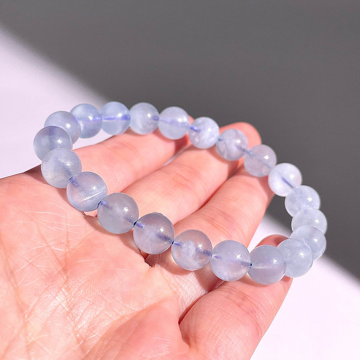 C3◇複数可◇アクアマリン ブレスレット◇9mm◇天然石・鉱物・パワーストーン