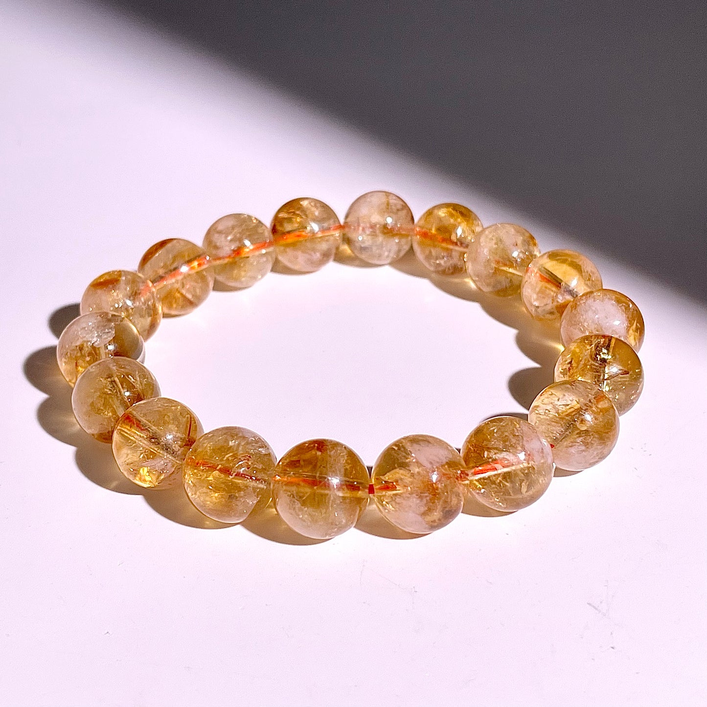 C2◇複数可◇シトリン ブレスレット◇12mm◇天然石・鉱物・パワーストーン