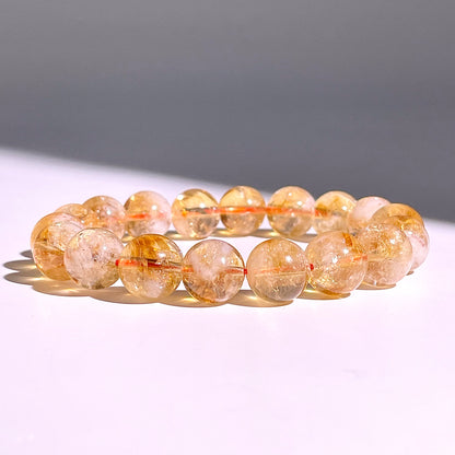 C2◇複数可◇シトリン ブレスレット◇12mm◇天然石・鉱物・パワーストーン