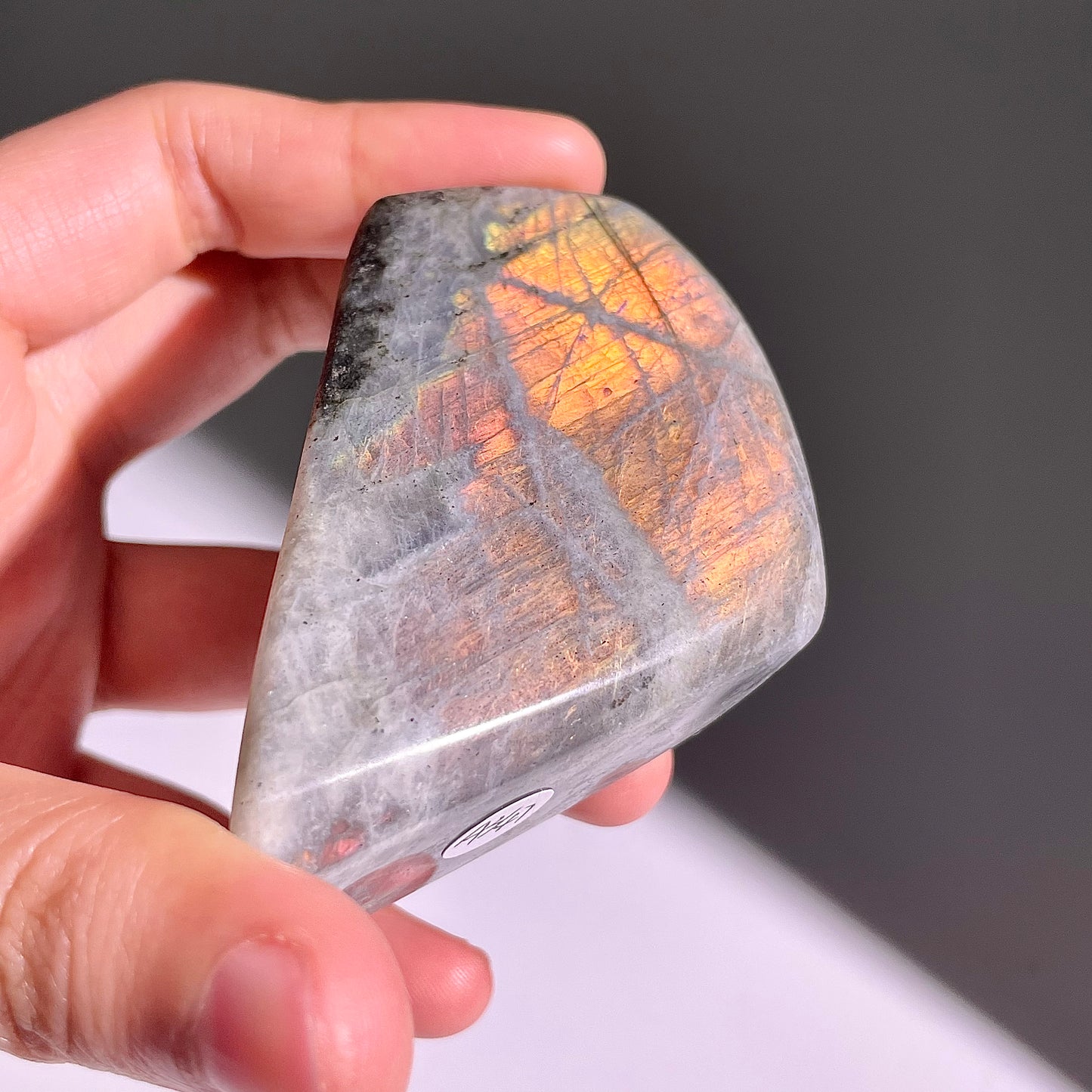 A347◇１点物◇ラブラドライト 不規則◇69×55×29mm◇天然石・鉱物・パワーストーン