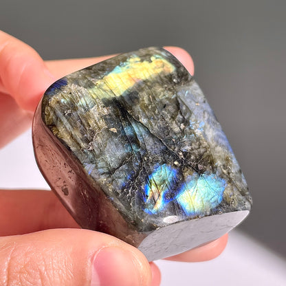 A348◇１点物◇ラブラドライト 原石◇53×48×27mm◇天然石・鉱物・パワーストーン