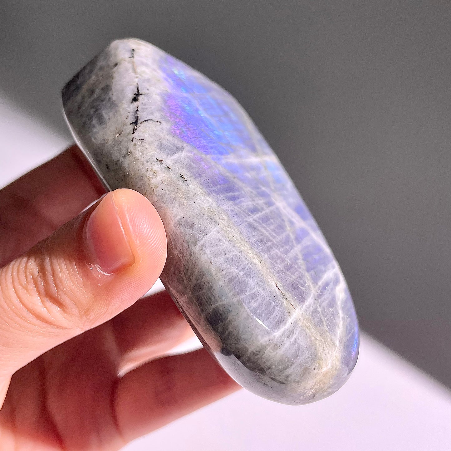 A351◇１点物◇ラブラドライト 原石◇82×58×25mm◇天然石・鉱物・パワーストーン