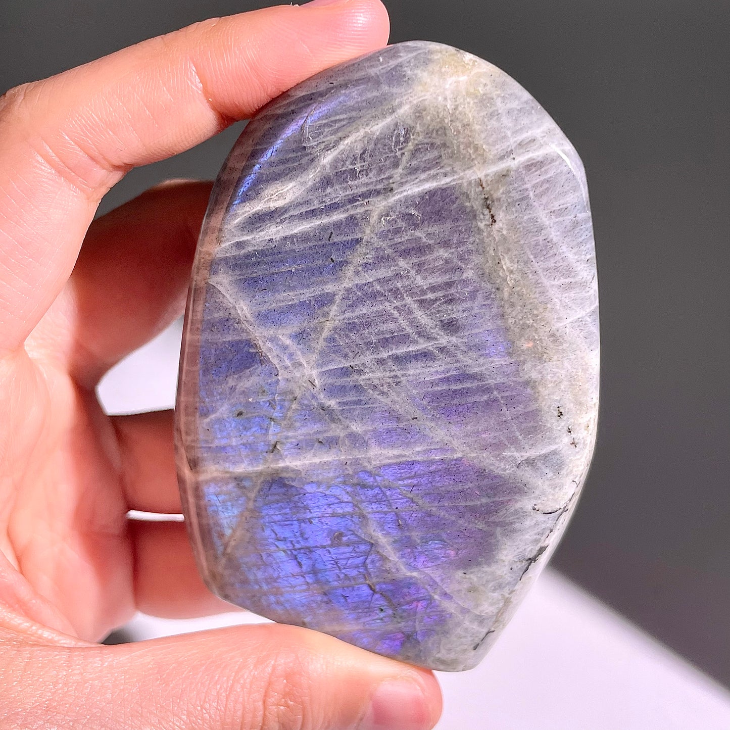 A351◇１点物◇ラブラドライト 原石◇82×58×25mm◇天然石・鉱物・パワーストーン