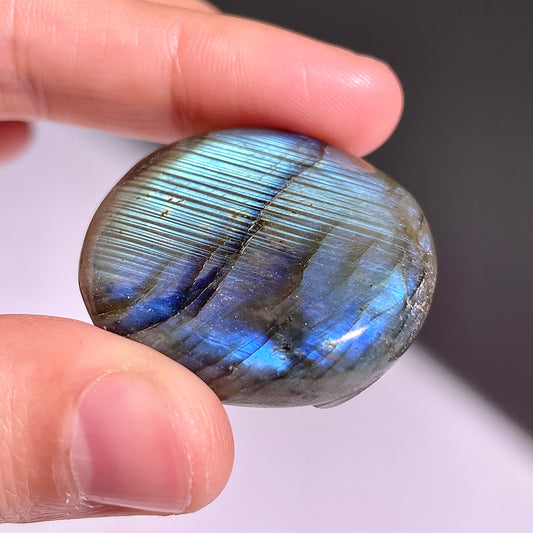 A355◇１点物◇ラブラドライト 原石◇34×32×12mm◇天然石・鉱物・パワーストーン