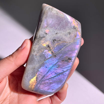 A357◇１点物◇ラブラドライト 原石◇92×51×20mm◇天然石・鉱物・パワーストーン