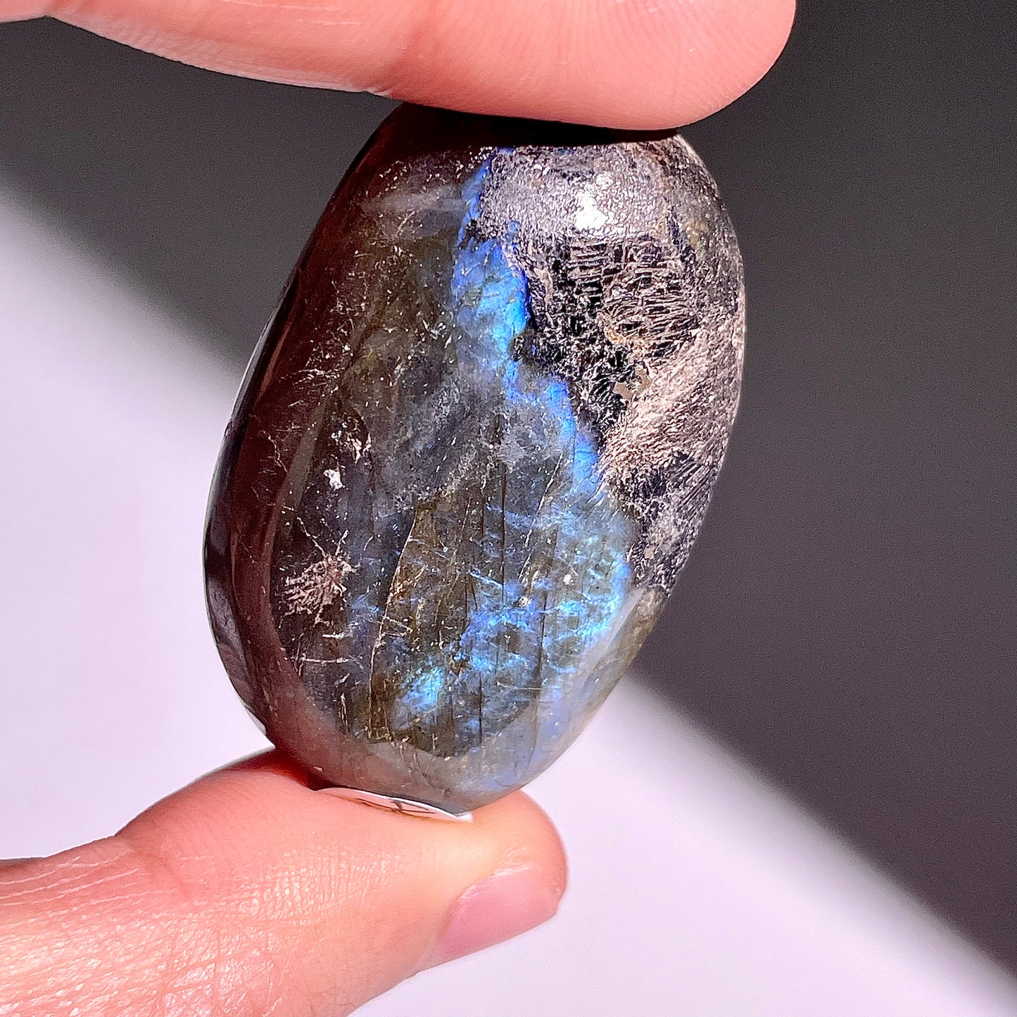 A358◇１点物◇ラブラドライト 原石◇42×27×14mm◇天然石・鉱物・パワーストーン