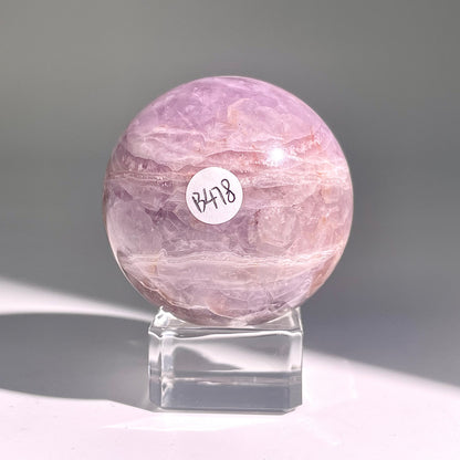 B478◇１点物◇アメジストのアゲート ボール◇50×50×50mm◇天然石・鉱物・パワーストーン