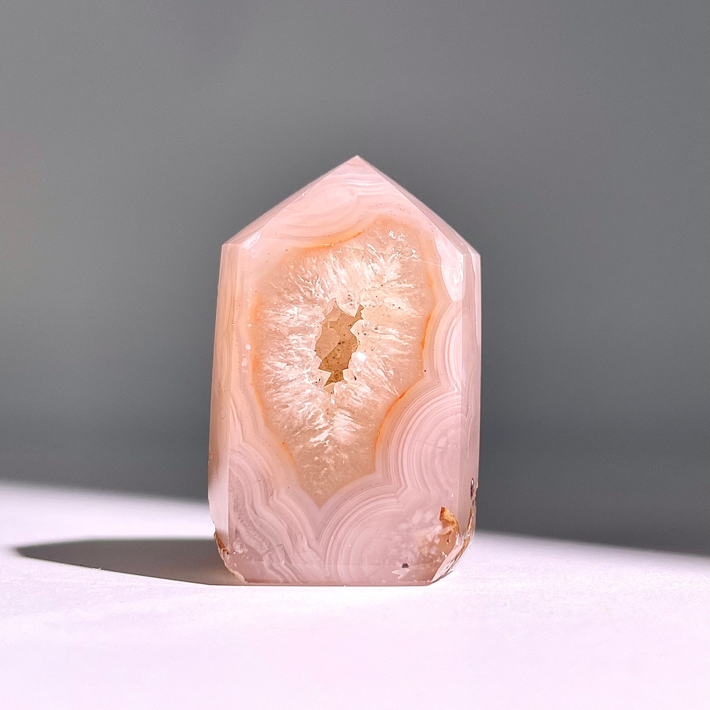 B486◇１点物◇アゲート  ピラー◇38×24×18mm◇天然石・鉱物・パワーストーン