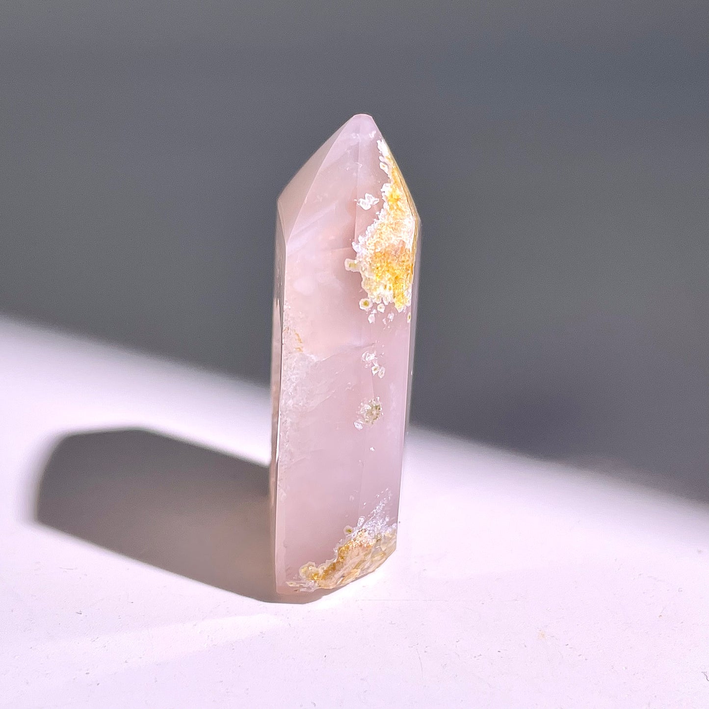 B487◇１点物◇アゲート  ピラー◇44×28×15mm◇天然石・鉱物・パワーストーン