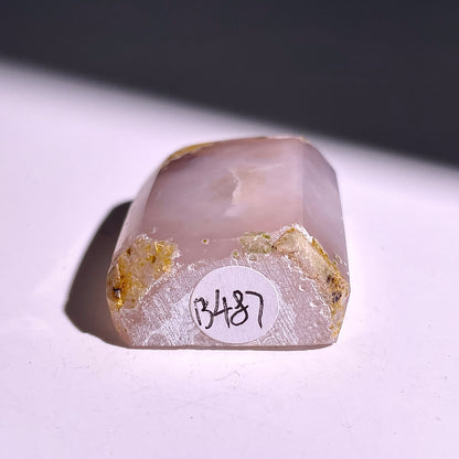 B487◇１点物◇アゲート  ピラー◇44×28×15mm◇天然石・鉱物・パワーストーン