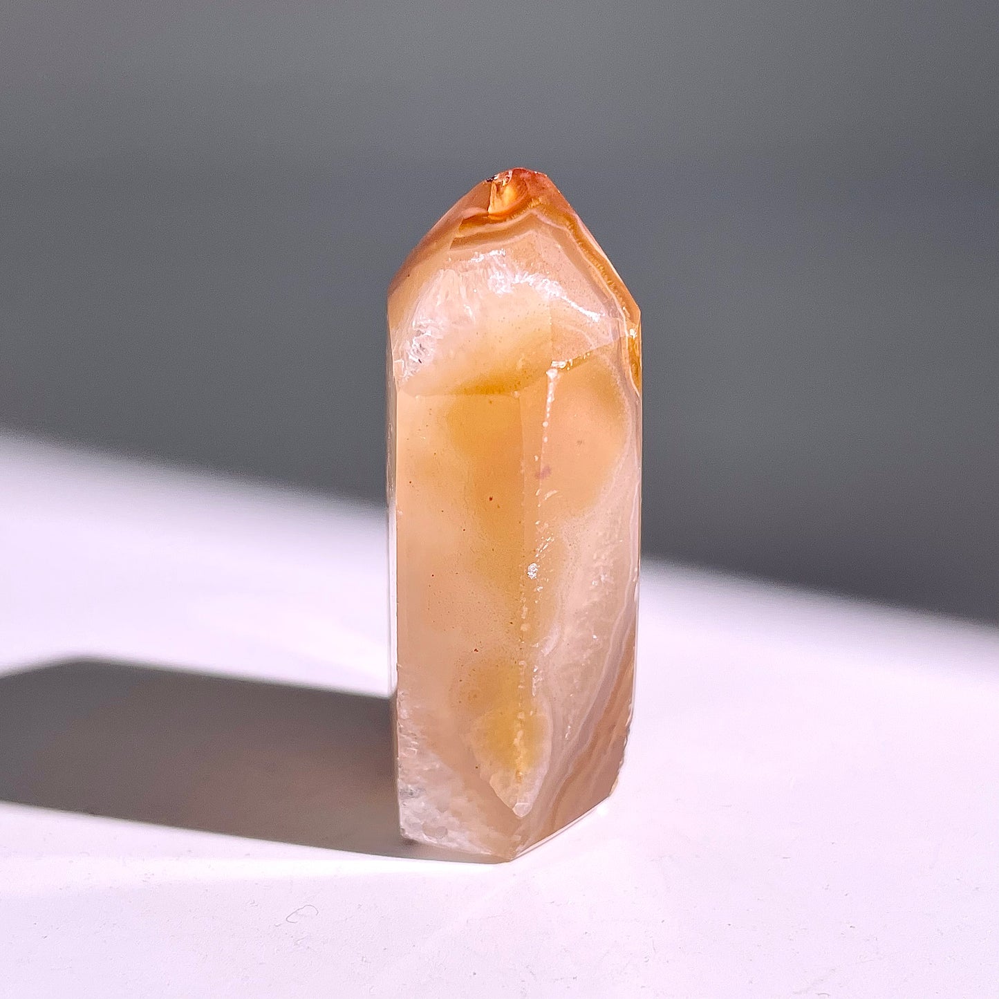 B489◇１点物◇アゲート  ピラー◇51×29×19mm◇天然石・鉱物・パワーストーン