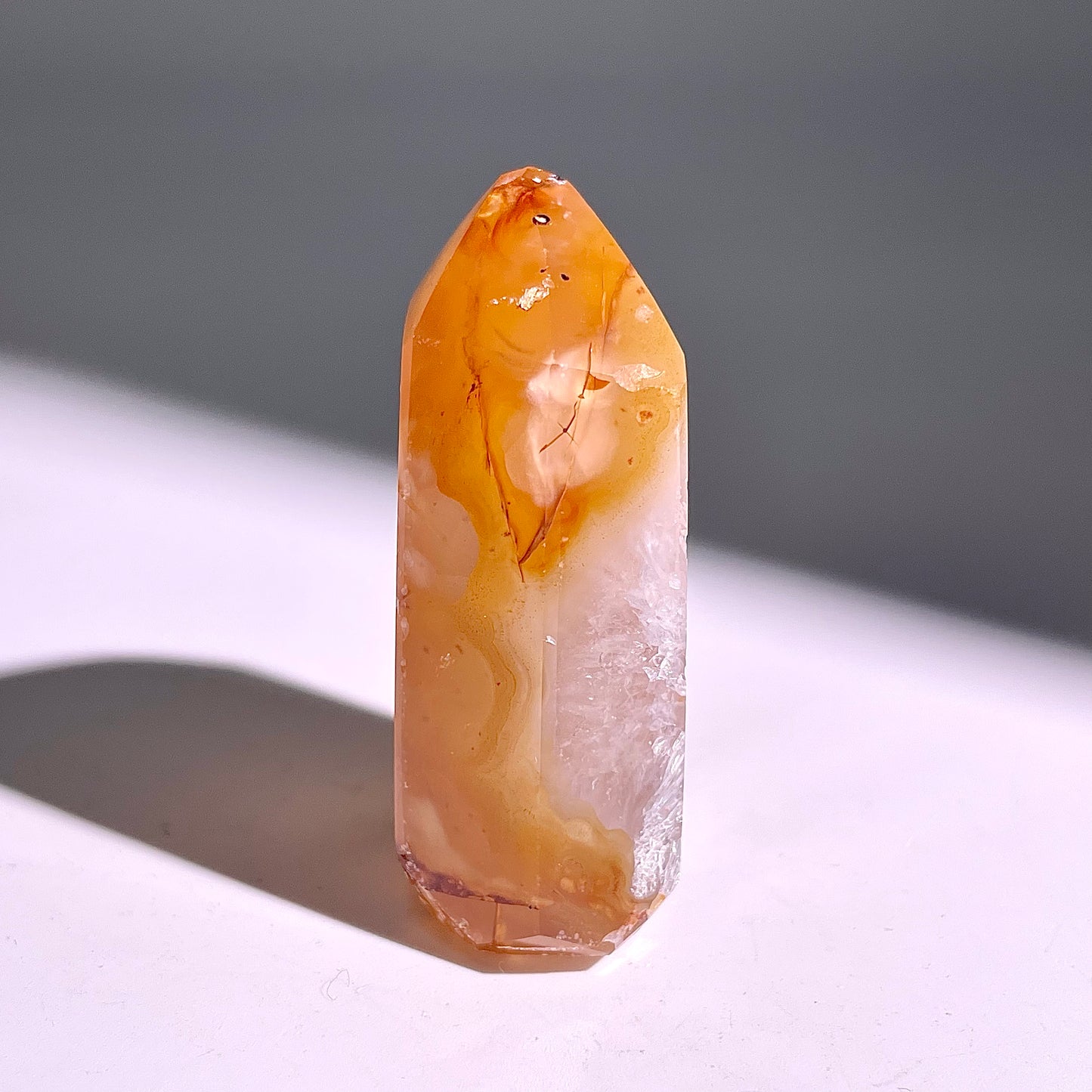 B489◇１点物◇アゲート  ピラー◇51×29×19mm◇天然石・鉱物・パワーストーン