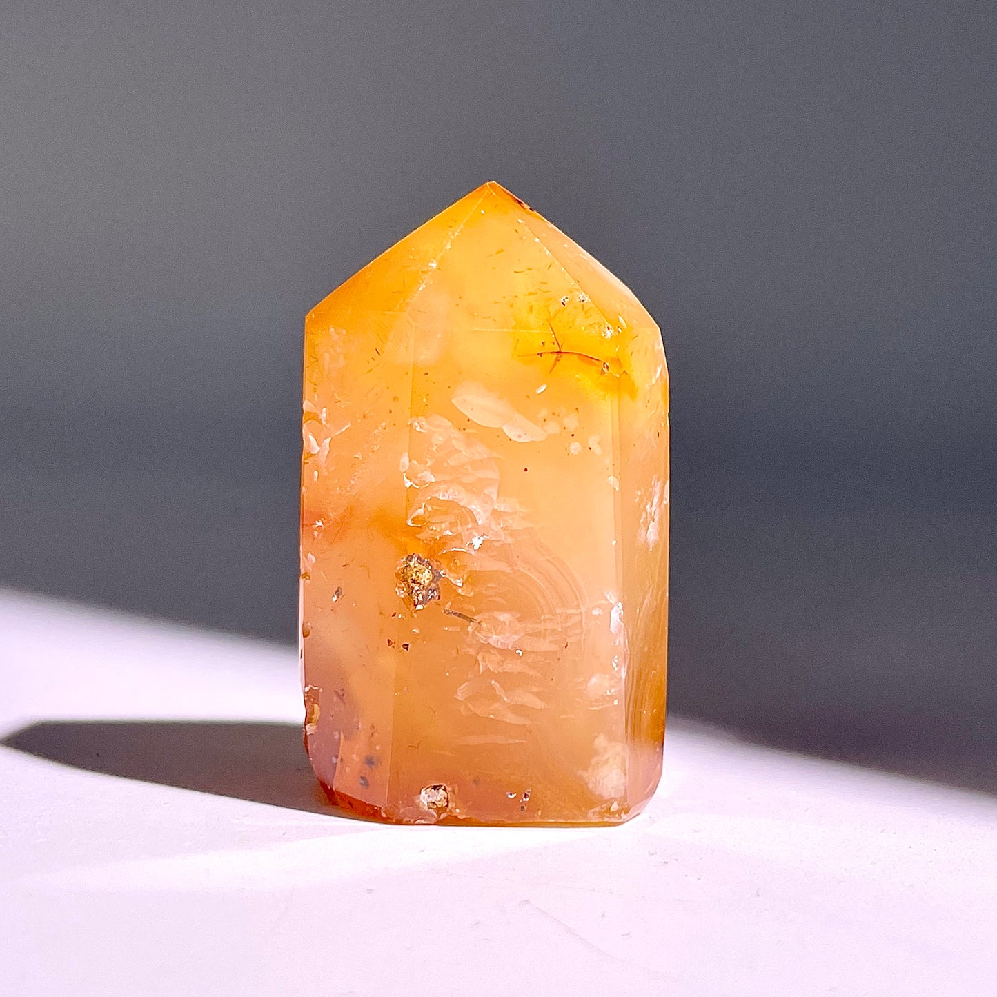 B492◇１点物◇アゲート  ピラー◇42×24×18mm◇天然石・鉱物・パワーストーン