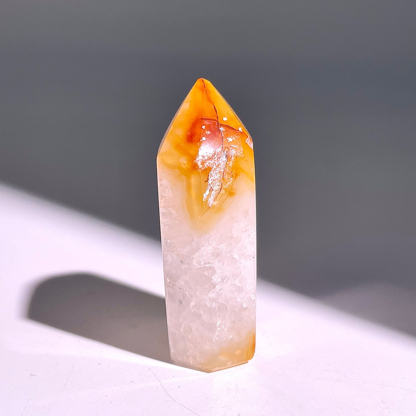 B494◇１点物◇アゲート  ピラー◇47×25×15mm◇天然石・鉱物・パワーストーン