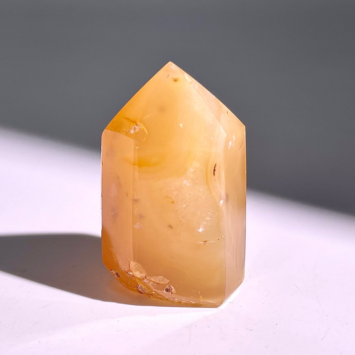 B495◇１点物◇アゲート  ピラー◇40×24×17mm◇天然石・鉱物・パワーストーン