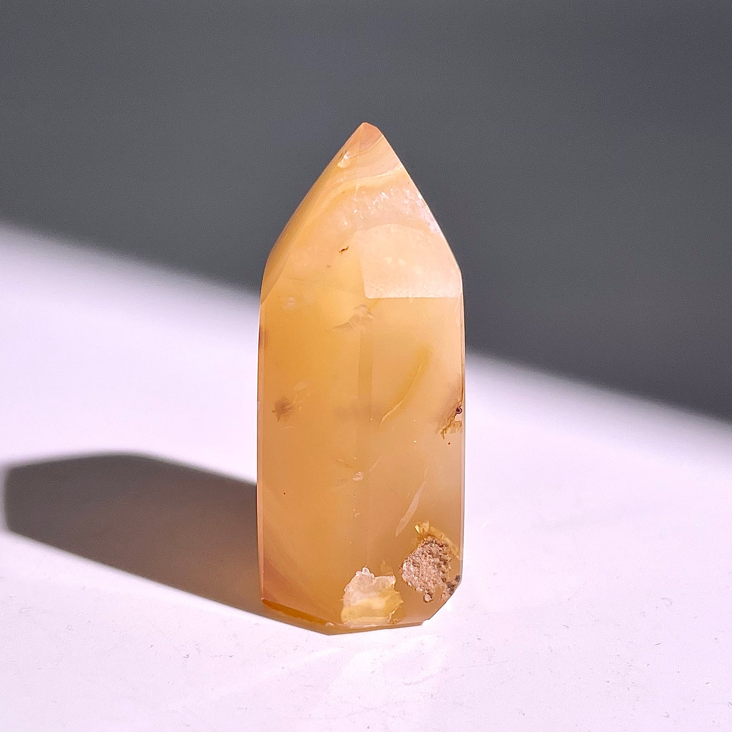 B495◇１点物◇アゲート  ピラー◇40×24×17mm◇天然石・鉱物・パワーストーン