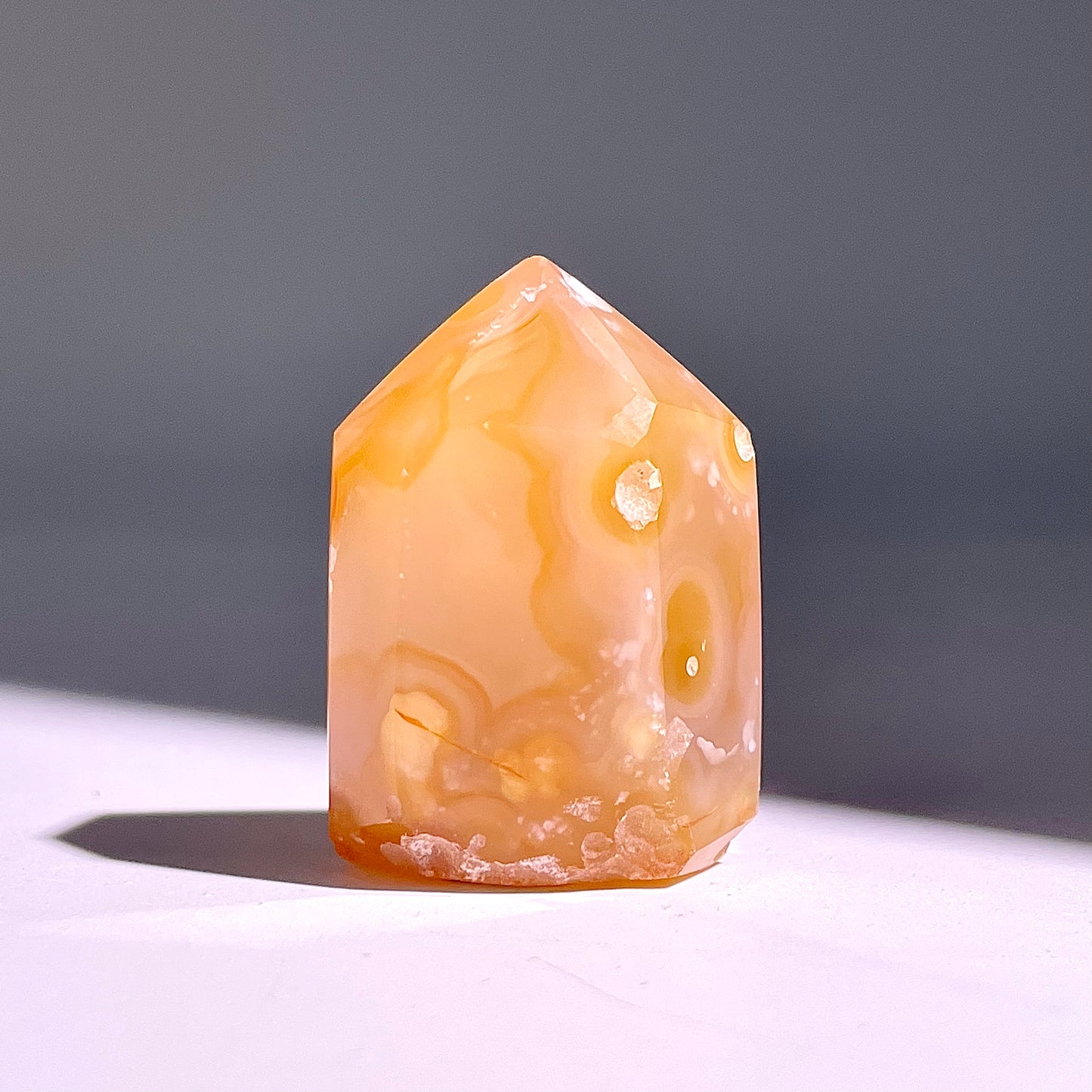 B497◇１点物◇アゲート  ピラー◇37×26×15mm◇天然石・鉱物・パワーストーン