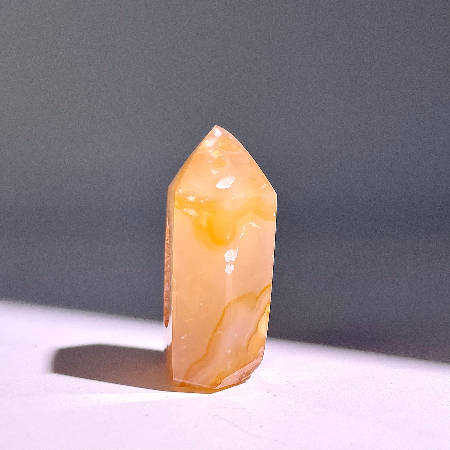 B497◇１点物◇アゲート  ピラー◇37×26×15mm◇天然石・鉱物・パワーストーン