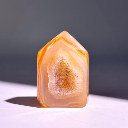 B497◇１点物◇アゲート  ピラー◇37×26×15mm◇天然石・鉱物・パワーストーン