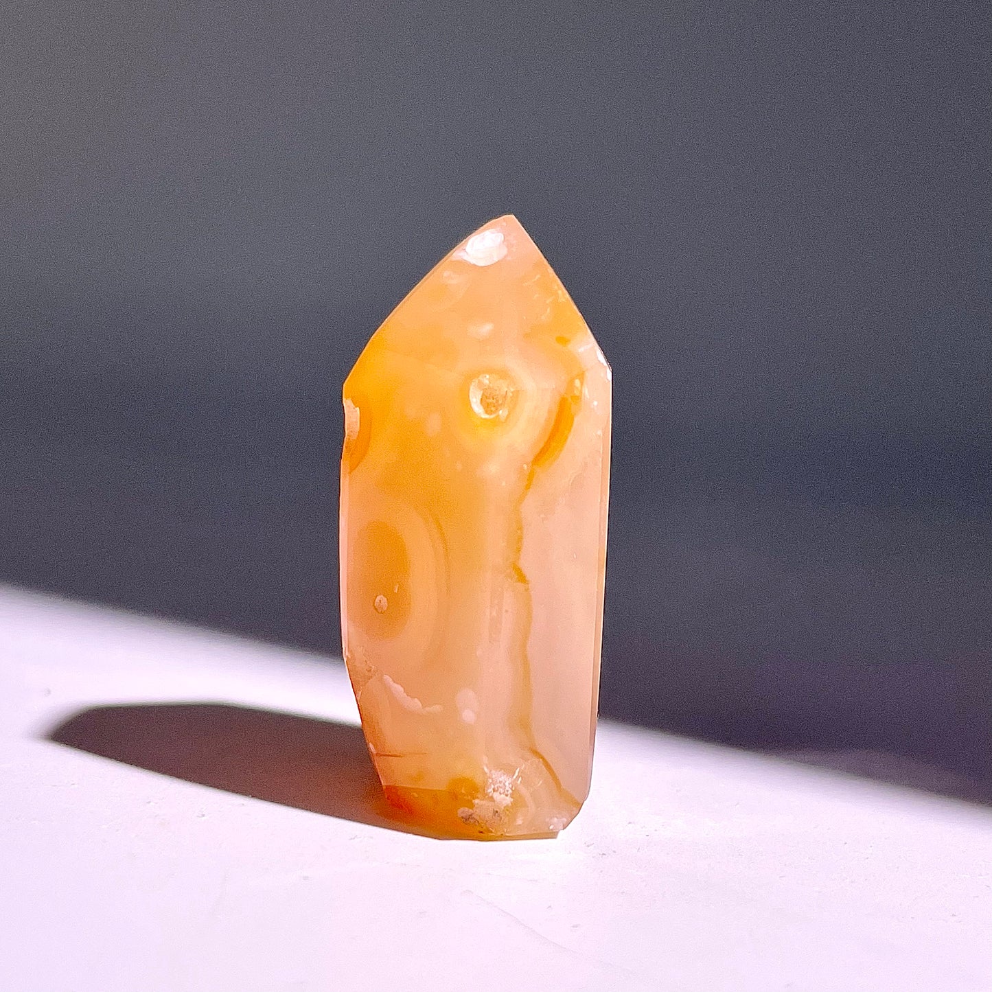 B497◇１点物◇アゲート  ピラー◇37×26×15mm◇天然石・鉱物・パワーストーン