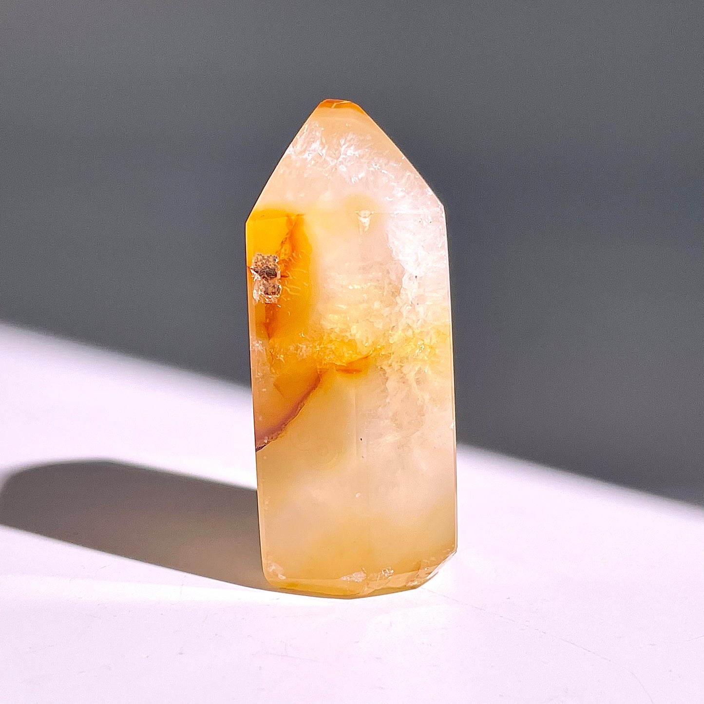 B500◇１点物◇アゲート  ピラー◇46×29×18mm◇天然石・鉱物・パワーストーン